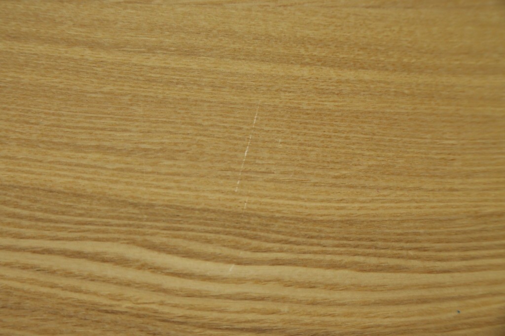 中古　美品　柏木工(KASHIWA)　THE ZEN(座膳)シリーズ　タモ材・オーク材　自然美を感じる木目と堅牢なつくりが魅力の膳テーブル　定価約34万円　(R-080069)