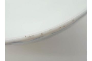 戦前　オールド香蘭社　有田焼　染付　色絵　約11cm　3.4寸　食卓を華やかに彩る蓋付き茶碗4客セット(瓢箪、ひょうたん、唐草、花、蓋茶碗、器、どんぶり、和食器、裏印、三寸四分)(R-080073)