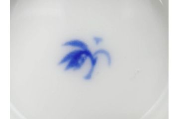 戦前　オールド香蘭社　有田焼　染付　色絵　金彩　松　花　上品な雰囲気の蓋付き湯呑み7客セット(菊、松葉、松の実、湯のみ、煎茶、和食器、裏印)(R-080074)