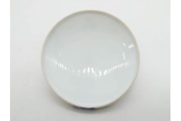 戦前　オールド香蘭社　有田焼　染付　色絵　金彩　松　花　上品な雰囲気の蓋付き湯呑み7客セット(菊、松葉、松の実、湯のみ、煎茶、和食器、裏印)(R-080074)