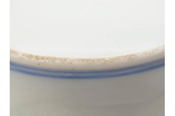 戦前　オールド香蘭社　有田焼　染付　色絵　松竹梅　花　約12cm　3.9寸　料理を引き立ててくれる小鉢4客セット(菊、巻物、深鉢、深皿、和皿、向付、和食器、三寸九分)(R-080077)