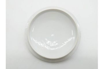 戦前　オールド香蘭社　有田焼　染付　松　気品を感じる湯呑み5客セット(松の実、松ぼっくり、湯のみ、茶器、煎茶、蓋物、蓋付き、金彩、裏印、共箱付き)(R-080084)