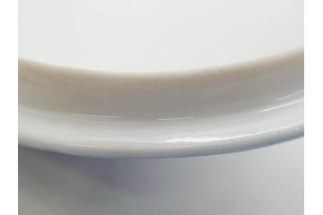 戦前　オールド香蘭社　有田焼　染付　松　気品を感じる湯呑み5客セット(松の実、松ぼっくり、湯のみ、茶器、煎茶、蓋物、蓋付き、金彩、裏印、共箱付き)(R-080084)