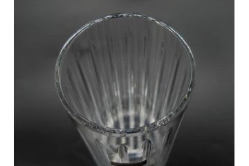 フランス　Baccarat　バカラ　ハーモニーベース/ハッピーアワータンブラーグラス/アラベスク スモールボウル・プレート/ミルニュイ プレート　高級感溢れるバカラ5点セット(フラワーベース、花瓶、花器、花入、花生、深皿、小皿、コップ、フルレッドクリスタルガラス、共箱付き)(R-080089)