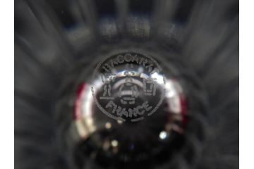 フランス　Baccarat　バカラ　ハーモニーベース/ハッピーアワータンブラーグラス/アラベスク スモールボウル・プレート/ミルニュイ プレート　高級感溢れるバカラ5点セット(フラワーベース、花瓶、花器、花入、花生、深皿、小皿、コップ、フルレッドクリスタルガラス、共箱付き)(R-080089)