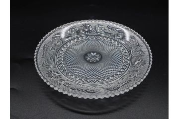フランス　Baccarat　バカラ　ハーモニーベース/ハッピーアワータンブラーグラス/アラベスク スモールボウル・プレート/ミルニュイ プレート　高級感溢れるバカラ5点セット(フラワーベース、花瓶、花器、花入、花生、深皿、小皿、コップ、フルレッドクリスタルガラス、共箱付き)(R-080089)