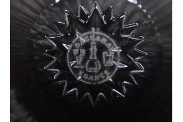 フランス　Baccarat　バカラ　ハーモニーベース/ハッピーアワータンブラーグラス/アラベスク スモールボウル・プレート/ミルニュイ プレート　高級感溢れるバカラ5点セット(フラワーベース、花瓶、花器、花入、花生、深皿、小皿、コップ、フルレッドクリスタルガラス、共箱付き)(R-080089)