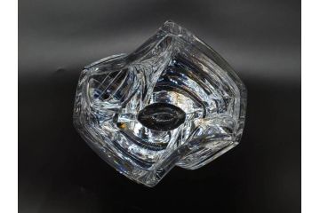 フランス　Baccarat　バカラ　RRigot(リゴット)　高さ 約27cm　エレガントな曲線美が美しいフラワーベース(花器、花生け、花瓶、花入れ、フルレッドクリスタルガラス、共箱付き)(R-080090)