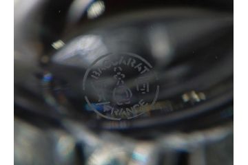 フランス　Baccarat　バカラ　RRigot(リゴット)　高さ 約27cm　エレガントな曲線美が美しいフラワーベース(花器、花生け、花瓶、花入れ、フルレッドクリスタルガラス、共箱付き)(R-080090)