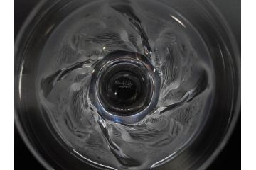 フランス　LALIQUE(ラリック)　ユロット　落ち着いた雰囲気が魅力のオールドファッションタンブラー(フクロウ、梟、サテンクリスタル、グラス、硝子、ガラス、共箱付き)(R-080091)