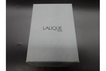 フランス　LALIQUE(ラリック)　ユロット　落ち着いた雰囲気が魅力のオールドファッションタンブラー(フクロウ、梟、サテンクリスタル、グラス、硝子、ガラス、共箱付き)(R-080091)