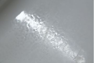 和製アンティーク　日本陶業製　アイアンステー付き　どこか懐かしさ感じる陶器製のシンプルな流し台(シンク、洗面器、洗面ボウル、手洗い器)(R-080094)