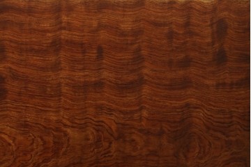 和製ビンテージ　波打つ木目が味わい深いブビンガの小さな一枚板　(R-080105)