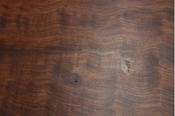 和製ビンテージ　波打つ木目が味わい深いブビンガの小さな一枚板　(R-080105)