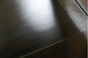 中古　美品　北海道民芸家具　HM105　シンプルモダンなデザインが魅力的な茶棚(茶タンス、収納棚、戸棚、飾り棚)(定価約23万円)(R-080110)