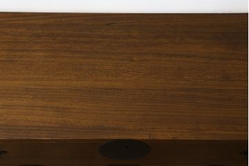 中古　美品　箪笥の松本　時代金具付き　漆塗り　品のある佇まいが和の雰囲気を引き立てる加茂総桐箪笥(総桐たんす、着物箪笥、衣装箪笥、引き出し、和タンス)(定価約65万円)(R-080113)