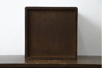 和製ヴィンテージ　軽井沢彫り　職人技が光る!桜の彫刻が美しい小引き出し　(R-080119)