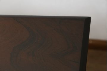 北欧ビンテージ　ノルウェー　BRUKSBO(ブルクスボ)　ローズウッド材　深みのある落ち着いたカラーが素敵なエクステンションテーブル(ダイニングテーブル、食卓、2人掛け、4人掛け、ヴィンテージ)(R-080121)