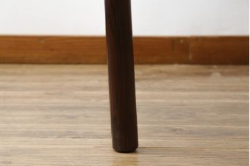 北欧ビンテージ　ノルウェー　BRUKSBO(ブルクスボ)　ローズウッド材　深みのある落ち着いたカラーが素敵なエクステンションテーブル(ダイニングテーブル、食卓、2人掛け、4人掛け、ヴィンテージ)(R-080121)