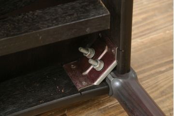 北欧ビンテージ　ノルウェー　BRUKSBO(ブルクスボ)　ローズウッド材　深みのある落ち着いたカラーが素敵なエクステンションテーブル(ダイニングテーブル、食卓、2人掛け、4人掛け、ヴィンテージ)(R-080121)