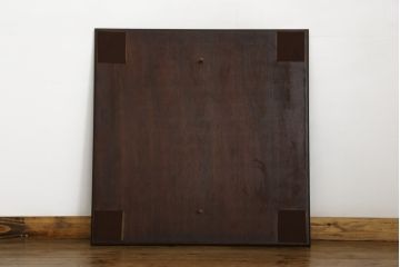 北欧ビンテージ　ノルウェー　BRUKSBO(ブルクスボ)　ローズウッド材　深みのある落ち着いたカラーが素敵なエクステンションテーブル(ダイニングテーブル、食卓、2人掛け、4人掛け、ヴィンテージ)(R-080121)