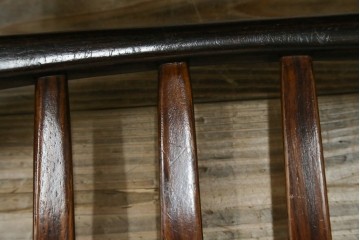 北欧ヴィンテージ　ノルウェー　BRUKSBO(ブルクスボ)　ローズウッド材　深みのある落ち着いたカラーが素敵なダイニングチェア2脚セット　(R-080122)