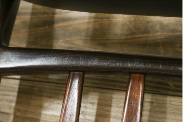 北欧ヴィンテージ　ノルウェー　BRUKSBO(ブルクスボ)　ローズウッド材　深みのある落ち着いたカラーが素敵なダイニングチェア2脚セット　(R-080122)