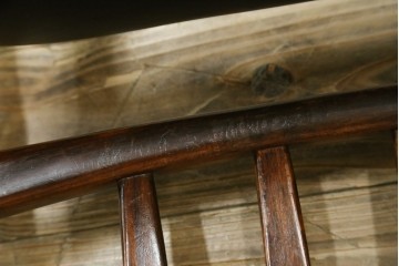 北欧ヴィンテージ　ノルウェー　BRUKSBO(ブルクスボ)　ローズウッド材　深みのある落ち着いたカラーが素敵なダイニングチェア2脚セット　(R-080122)