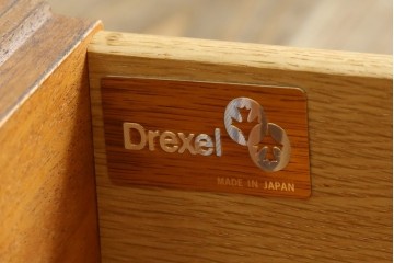 中古　美品!!　DREXEL HERITAGE(ドレクセルヘリテイジ)　Triune(トライユン)　気品溢れるエレガントなマホガニー材製チェスト　(R-080128)