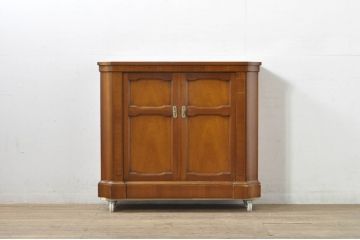 中古　DREXEL HERITAGE(ドレクセルヘリテイジ)　TRIUNE(トライユン)シリーズ　マホガニー材　ホールチェスト(サイドボード、サイドキャビネット、収納棚、戸棚)(定価約30万円)(R-080131)