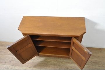 中古　DREXEL HERITAGE(ドレクセルヘリテイジ)　TRIUNE(トライユン)シリーズ　マホガニー材　ホールチェスト(サイドボード、サイドキャビネット、収納棚、戸棚)(定価約30万円)(R-080131)