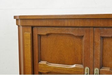 中古　DREXEL HERITAGE(ドレクセルヘリテイジ)　TRIUNE(トライユン)シリーズ　マホガニー材　ホールチェスト(サイドボード、サイドキャビネット、収納棚、戸棚)(定価約30万円)(R-080131)
