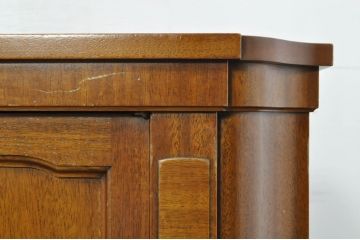 中古　DREXEL HERITAGE(ドレクセルヘリテイジ)　TRIUNE(トライユン)シリーズ　マホガニー材　ホールチェスト(サイドボード、サイドキャビネット、収納棚、戸棚)(定価約30万円)(R-080131)