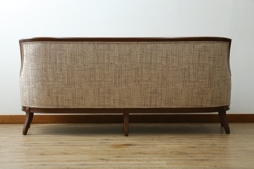 中古　美品!!　DREXEL HERITAGE(ドレクセルヘリテイジ)　Upholstery(アップホルスタリー)　クラシカルデザインの3人掛けソファ　(R-080132)