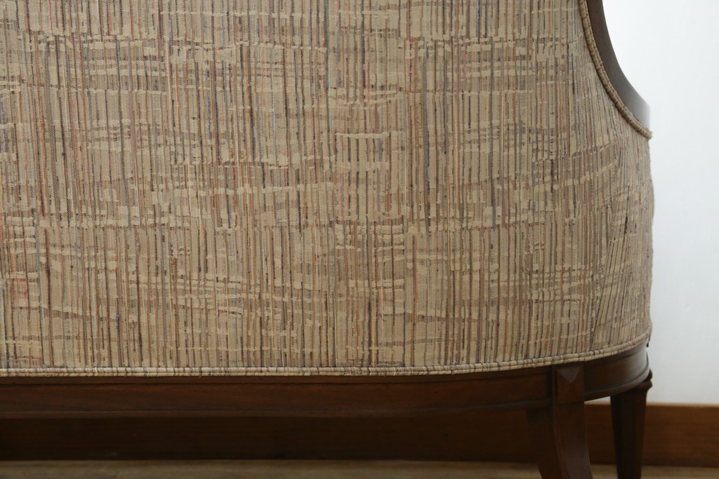 中古　美品!!　DREXEL HERITAGE(ドレクセルヘリテイジ)　Upholstery(アップホルスタリー)　クラシカルデザインの3人掛けソファ　(R-080132)