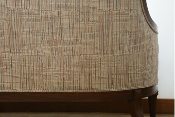 中古　美品!!　DREXEL HERITAGE(ドレクセルヘリテイジ)　Upholstery(アップホルスタリー)　クラシカルデザインの3人掛けソファ　(R-080132)