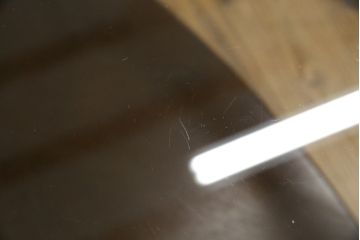 中古　美品　maruni(マルニ木工)　ベルサイユシリーズ　クラシカルな雰囲気漂う楕円形のセンターテーブル(ローテーブル、リビングテーブル、オーバルテーブル)(定価約13万円)(R-080168)