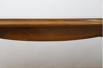 和製ビンテージ　希少な廃番品　オールドカリモク(karimoku)　コロニアルシリーズ　クラシカルな佇まいで大人な雰囲気を演出するセンターテーブル(ローテーブル、リビングテーブル)(R-080169)