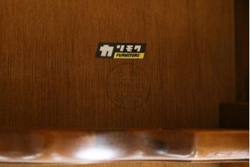 和製ビンテージ　希少な廃番品　オールドカリモク(karimoku)　コロニアルシリーズ　クラシカルな佇まいで大人な雰囲気を演出するセンターテーブル(ローテーブル、リビングテーブル)(R-080169)