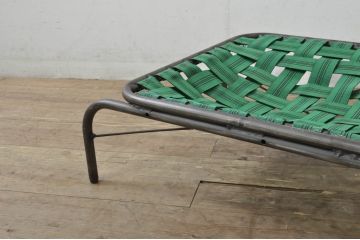 中古　レアモデル　アデペシュ(a.depeche)　コリルソファ(coryre sofa)　お好みのクッションで楽しめる1Pローソファ5脚セット(スチールフレーム、アイアンフレーム、イージーチェア、ラウンジチェア、一人掛け、椅子、イス、バラ売り可能)(R-080174)