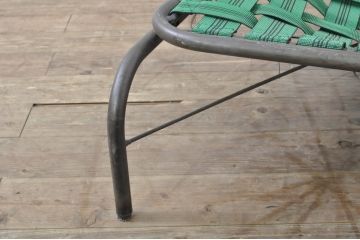 中古　レアモデル　アデペシュ(a.depeche)　コリルソファ(coryre sofa)　お好みのクッションで楽しめる1Pローソファ5脚セット(スチールフレーム、アイアンフレーム、イージーチェア、ラウンジチェア、一人掛け、椅子、イス、バラ売り可能)(R-080174)