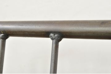 中古　レアモデル　アデペシュ(a.depeche)　コリルソファ(coryre sofa)　お好みのクッションで楽しめる1Pローソファ5脚セット(スチールフレーム、アイアンフレーム、イージーチェア、ラウンジチェア、一人掛け、椅子、イス、バラ売り可能)(R-080174)