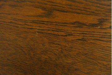 中古　美品　百貨店取り扱い　オーク材　ツイストレッグが特徴的なドローリーフテーブル　定価約22万円　(R-080175)