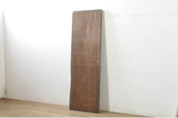 和製アンティーク　古材　朴(ホオ)の木　時代の流れを感じさせる一枚板(テーブルトップ、テーブル天板、木材、DIY、材料)(R-080186)