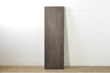 和製アンティーク　古材　朴(ホオ)の木　時代の流れを感じさせる一枚板(テーブルトップ、テーブル天板、木材、DIY、材料)(R-080186)