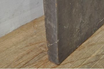 和製アンティーク　古材　朴(ホオ)の木　時代の流れを感じさせる一枚板(テーブルトップ、テーブル天板、木材、DIY、材料)(R-080186)