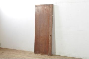 ビンテージ　古材　ブビンガ　一枚板　年月を経た味わいが楽しめるテーブルトップ(天板、木材、DIY、材料、ヴィンテージ)(R-080187)