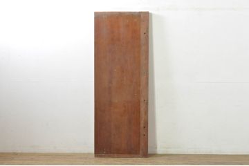 ビンテージ　古材　ブビンガ　一枚板　年月を経た味わいが楽しめるテーブルトップ(天板、木材、DIY、材料、ヴィンテージ)(R-080187)