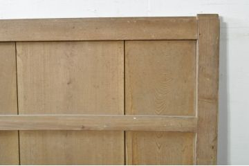 アンティーク建具　総欅(ケヤキ)材　時を経た風合いが楽しめる蔵戸1枚(引き戸、玄関戸)(R-080201)