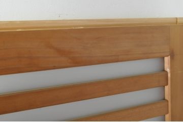 中古　和モダンな空間づくりにおすすめの横桟アクリル戸2枚セット(引き戸、ガラス戸、建具)(R-080208)